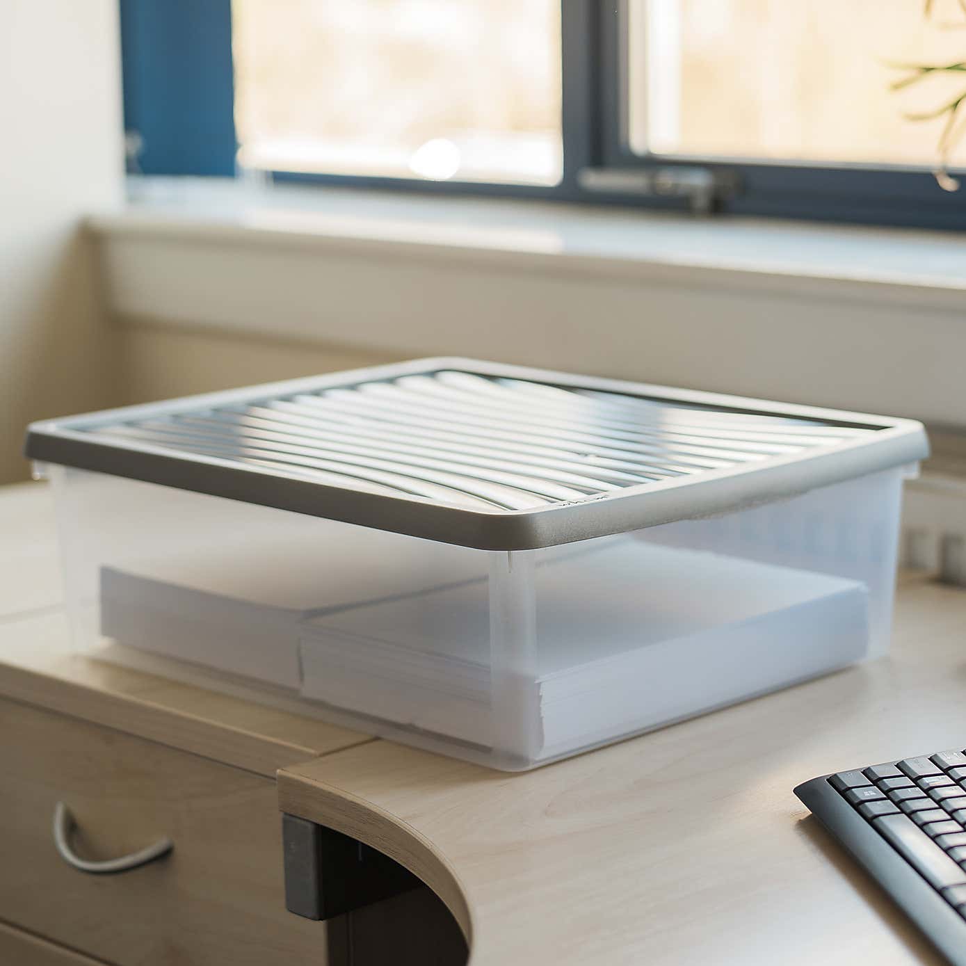 Wham Box Set of 3 Stackable Boxes & Lids