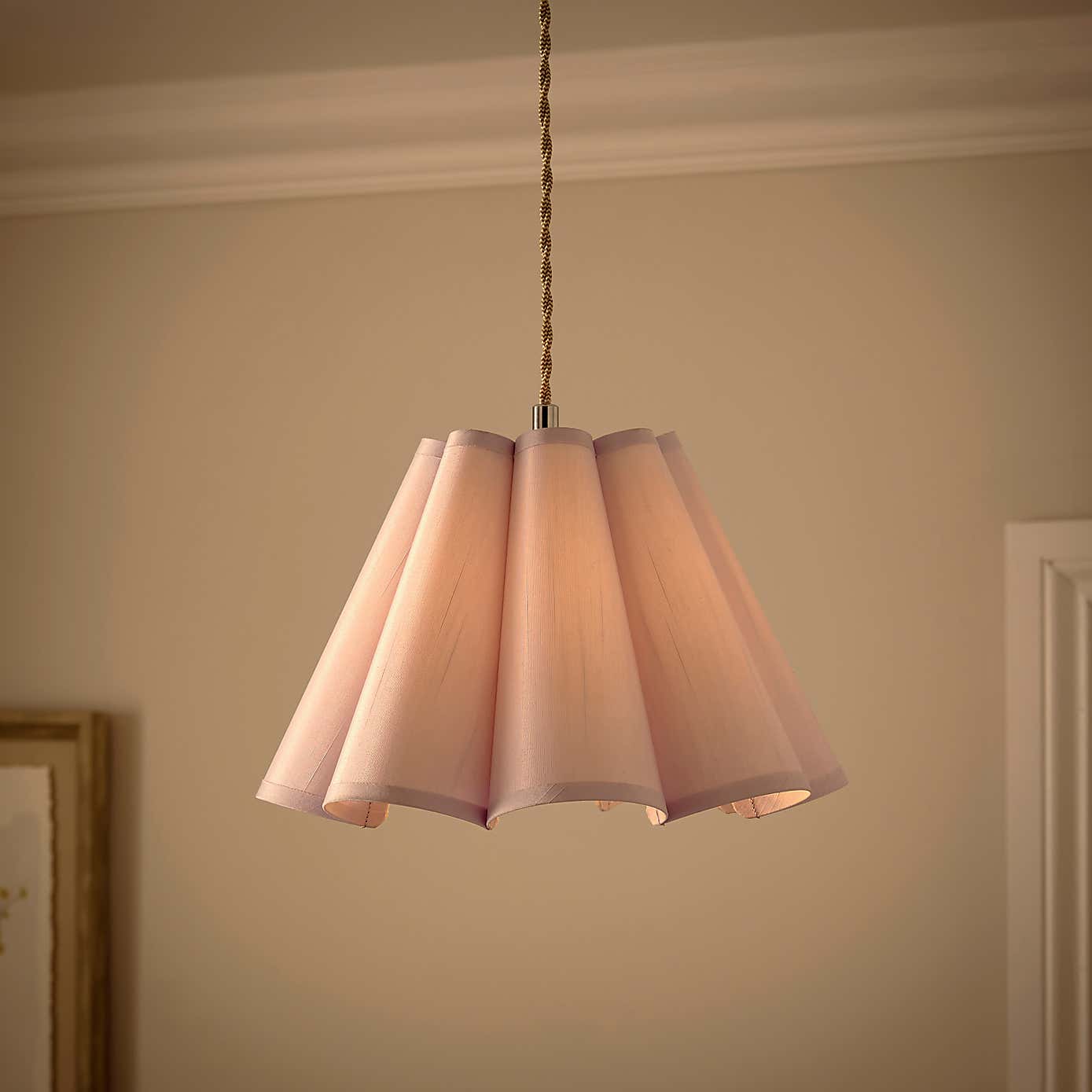 Petal Pleat Easy Fit Lamp Shade