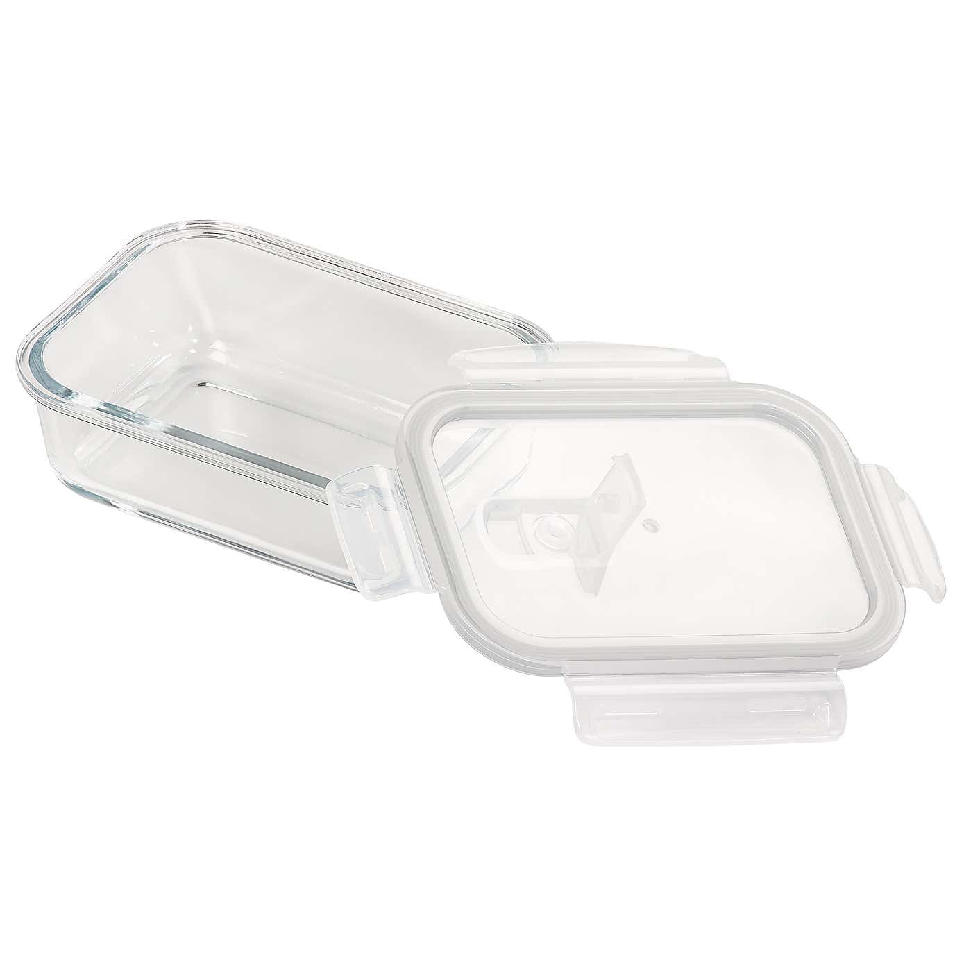 Borosilicate Glass Food Storage with Vented Lid