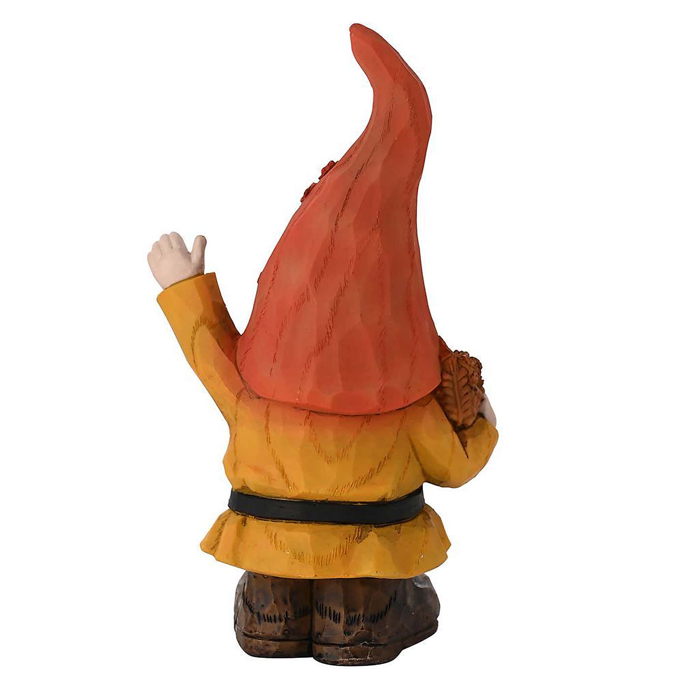 Autumn Gnome Holding Wheat Ornament