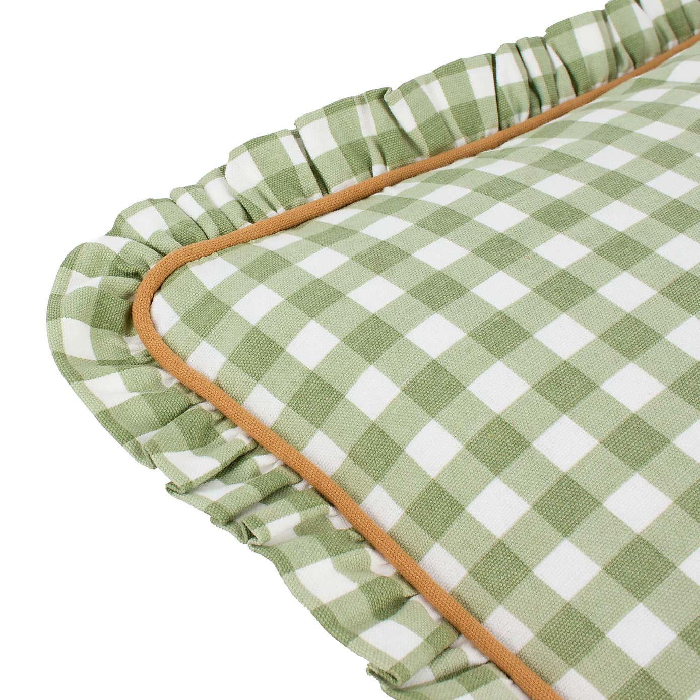 furn. Maude Gingham Cotton Square Cushion