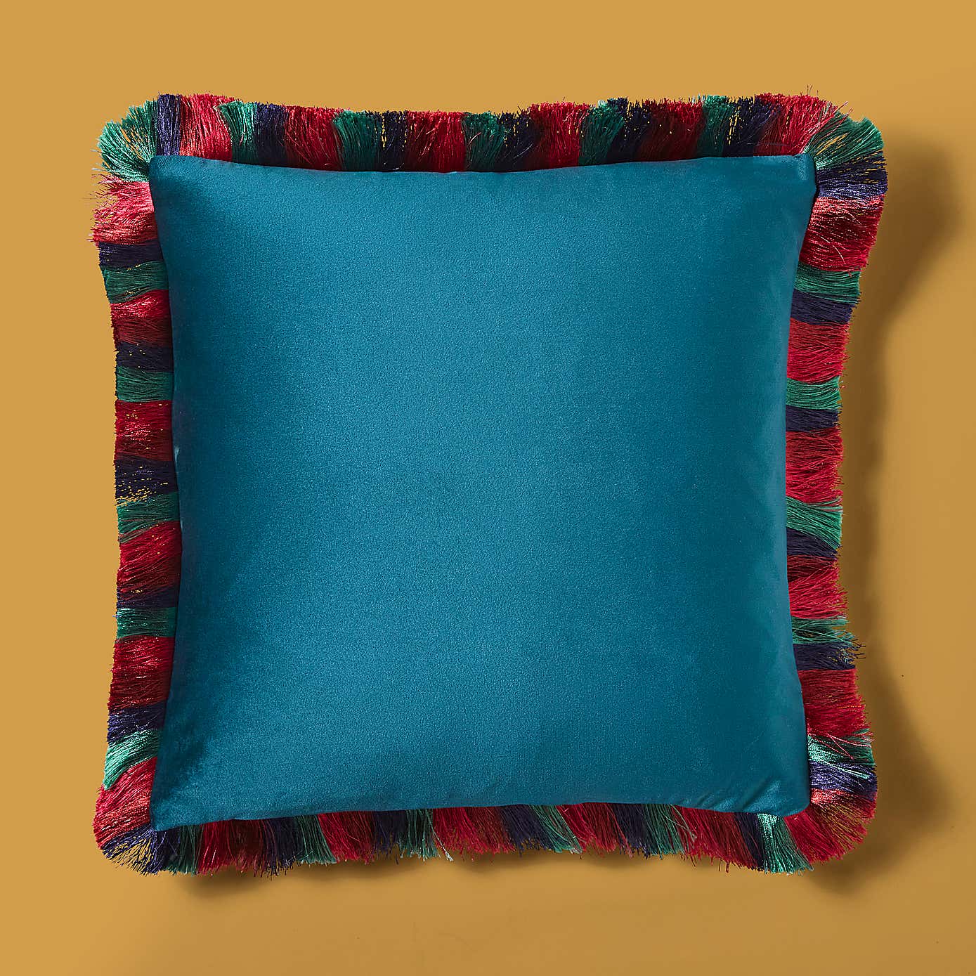 Fringe Square Cushion