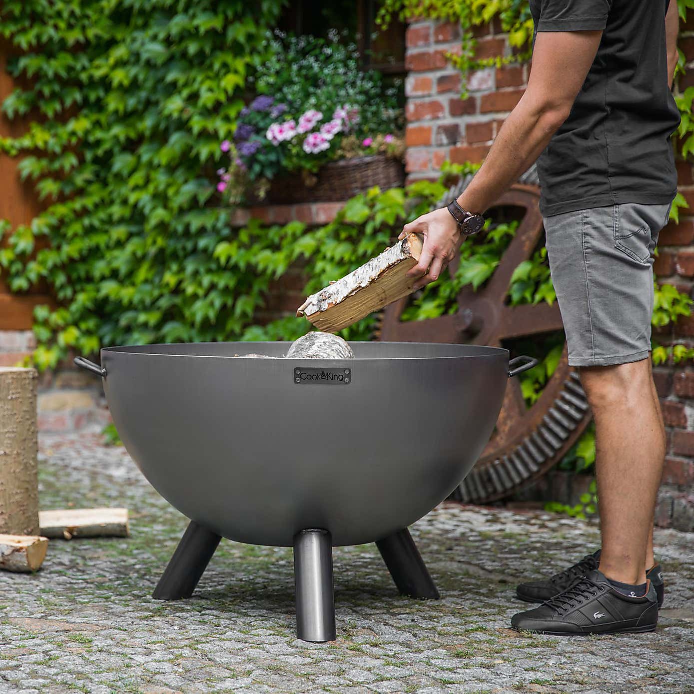 Cook King Kongo Deep Fire Bowl