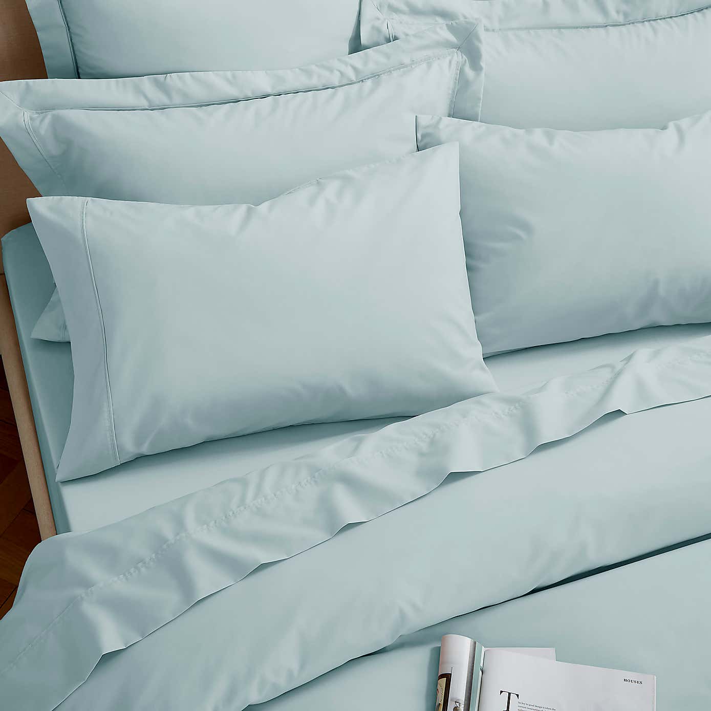 Dorma 400 Thread Count Cotton Percale Flat Sheet