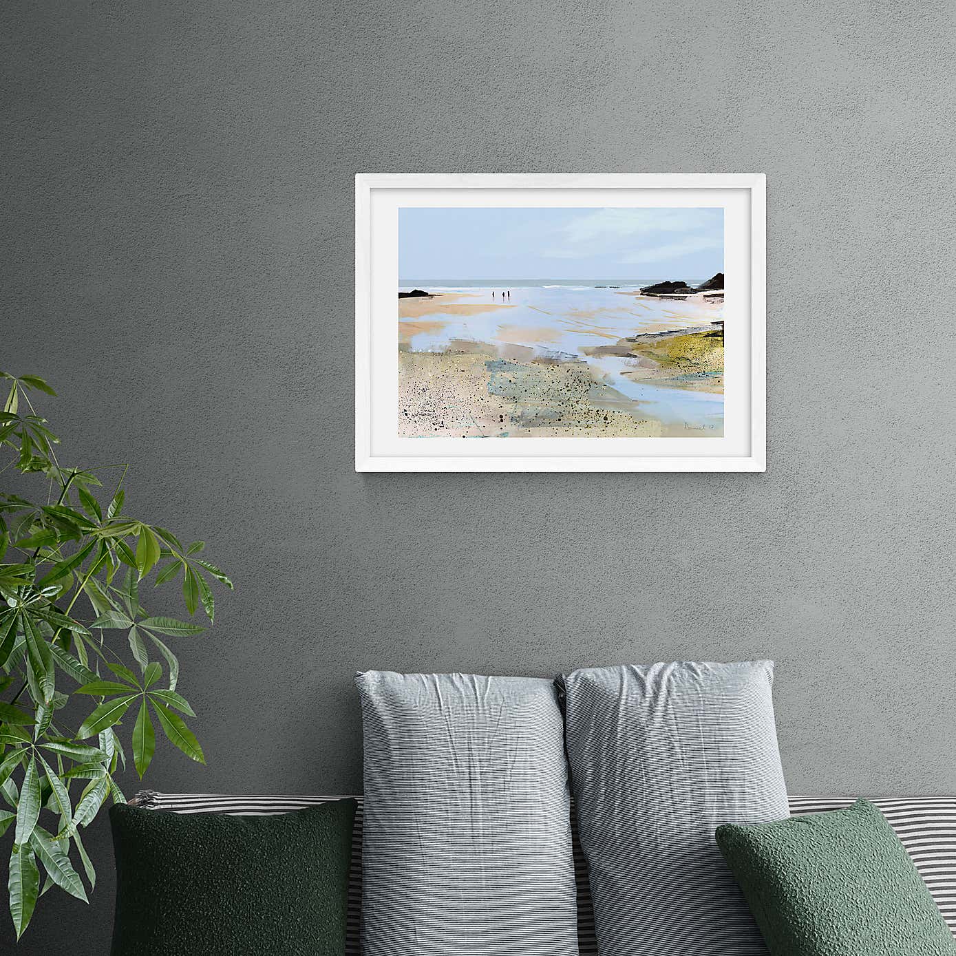 East End Prints Sea View Print