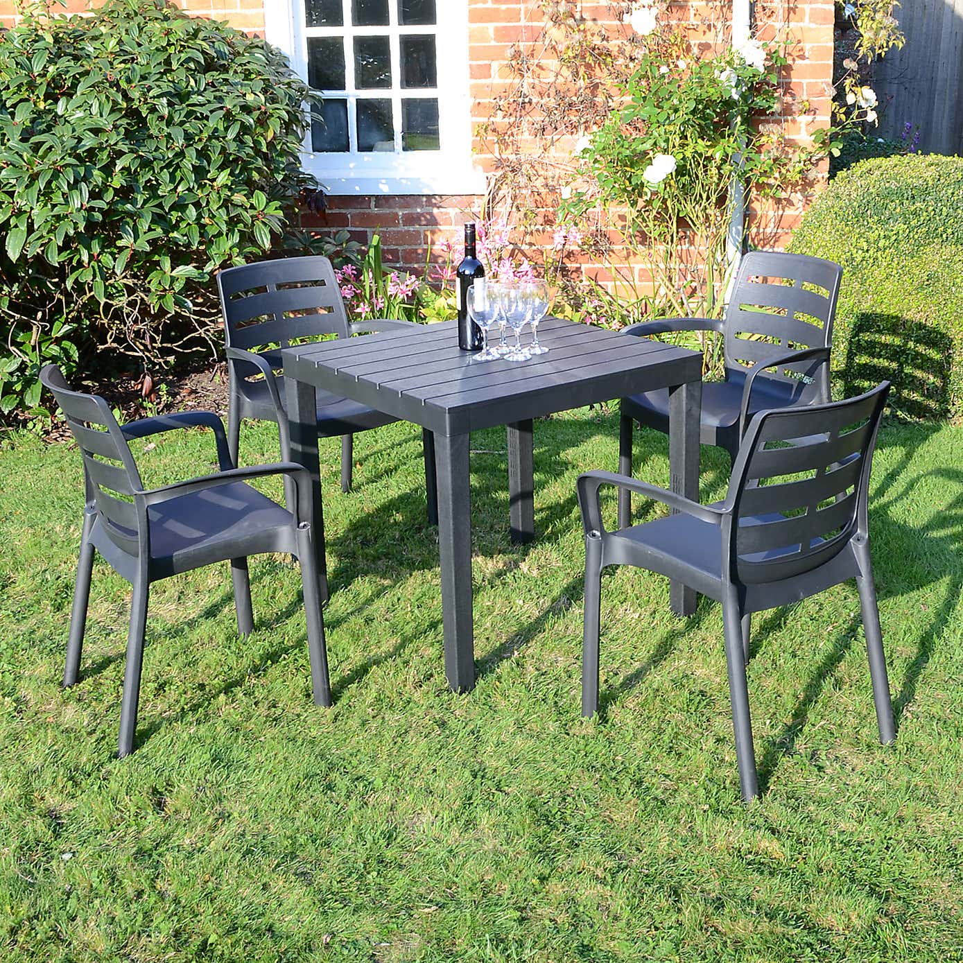 Trabella Roma 4 Seat Dining Set