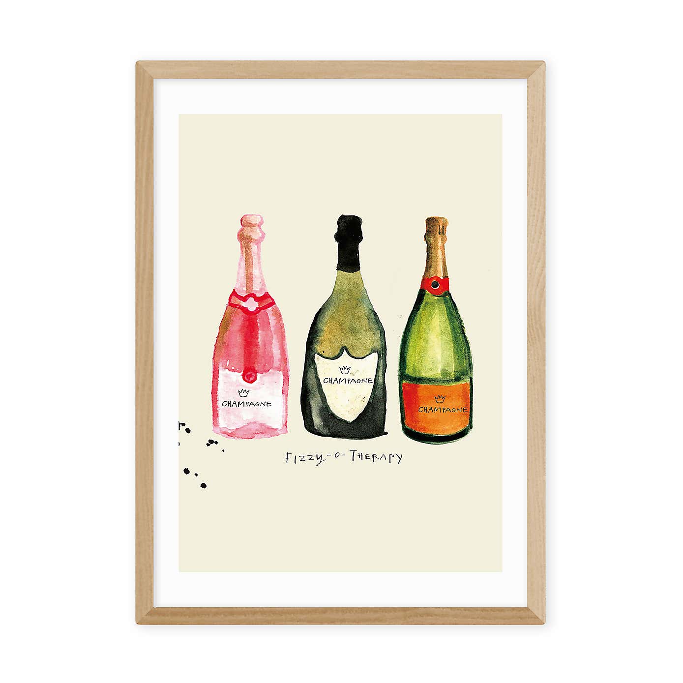 East End Prints Fizzy O Therapy Print