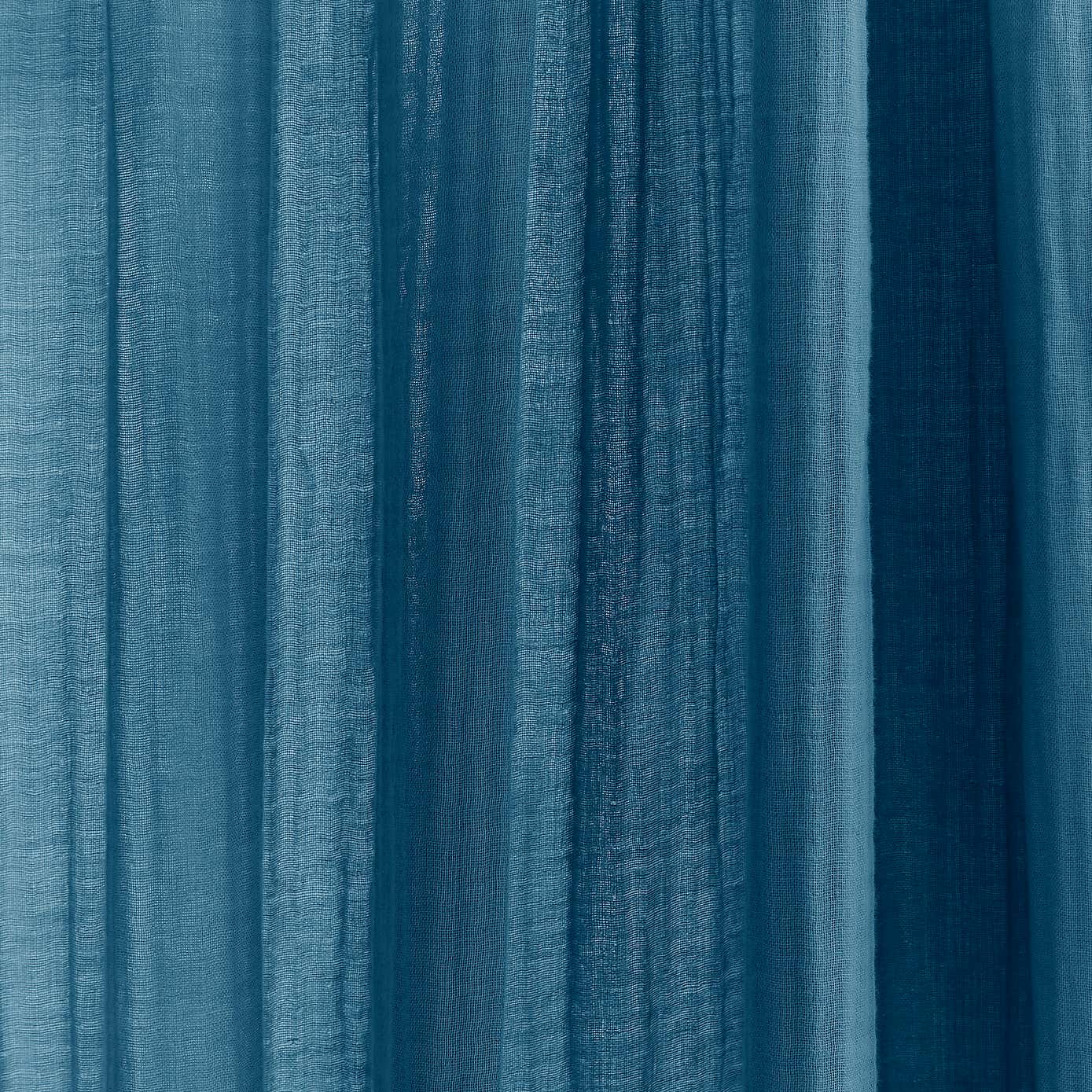 Cotton Muslin Eyelet Curtains