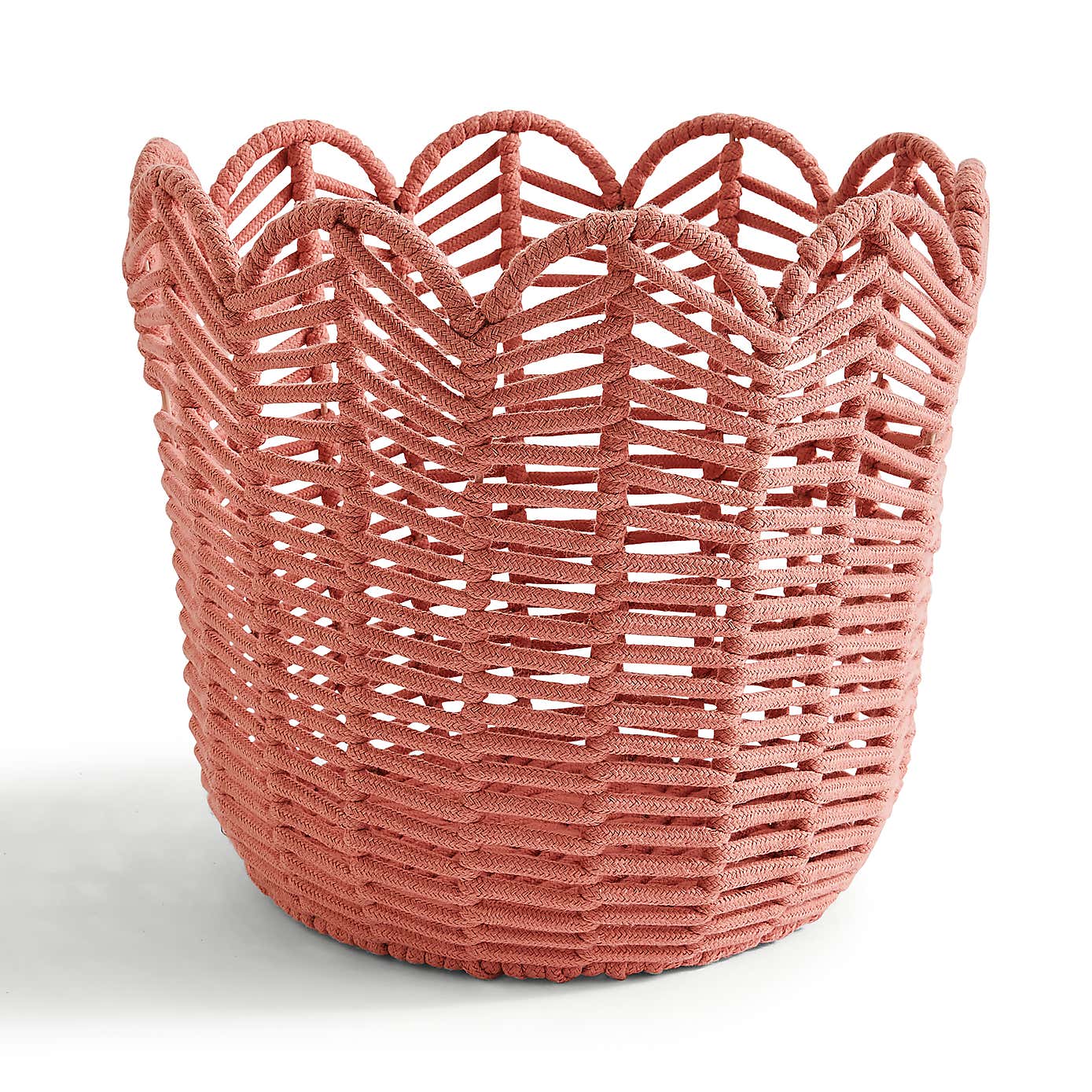 Chevron Rope Storage Basket