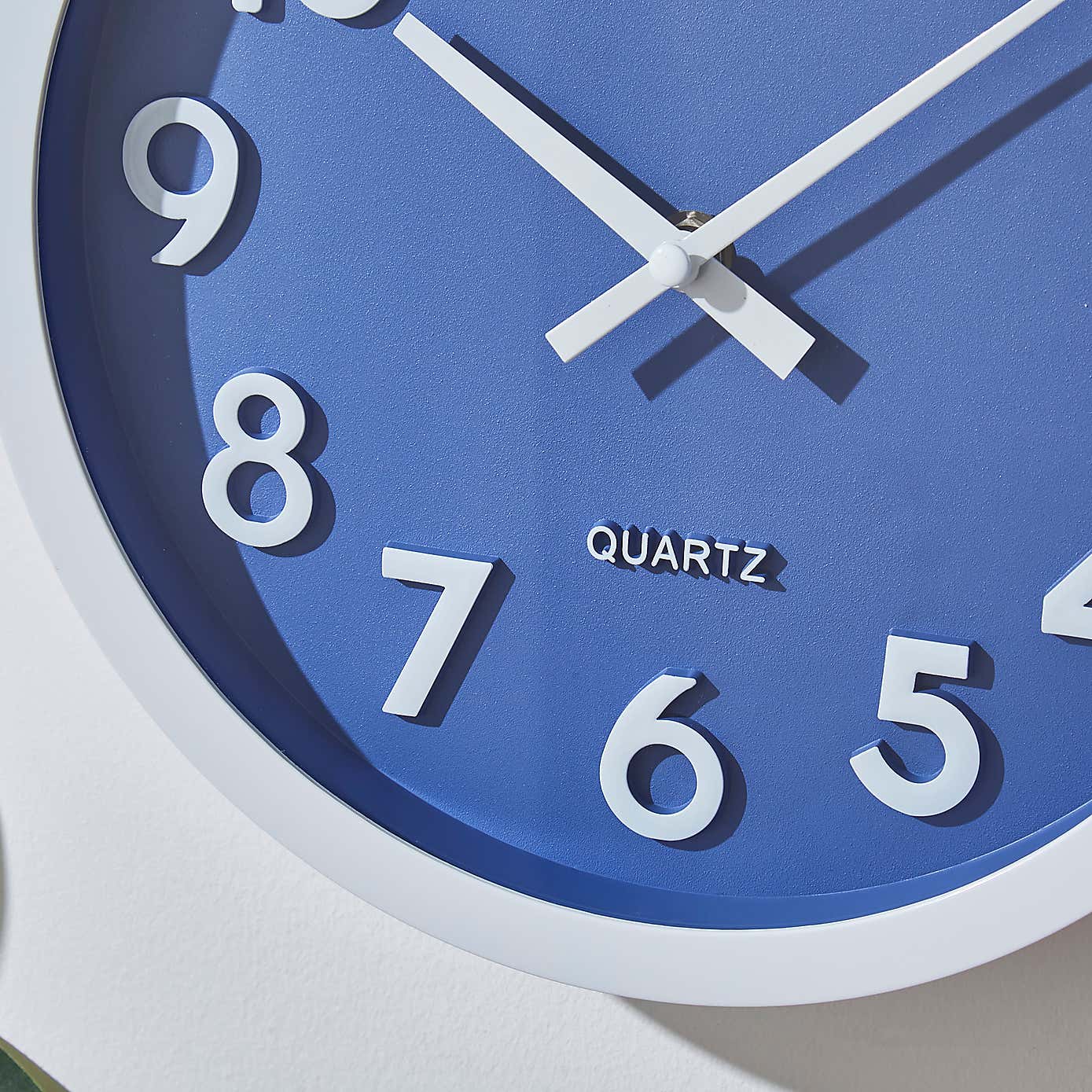 3D Numbers Wall Clock 25cm