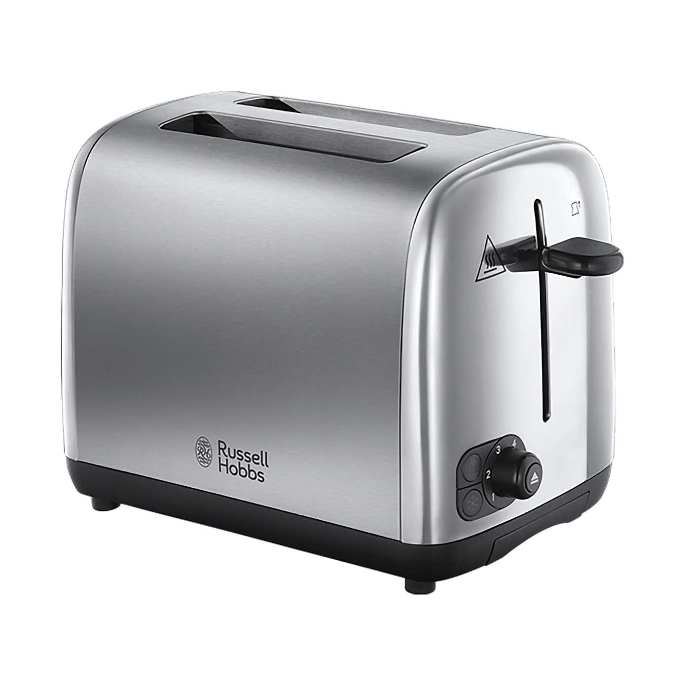 Russell Hobbs 2 Slice Brush and Polish Stainless Steel Toaster