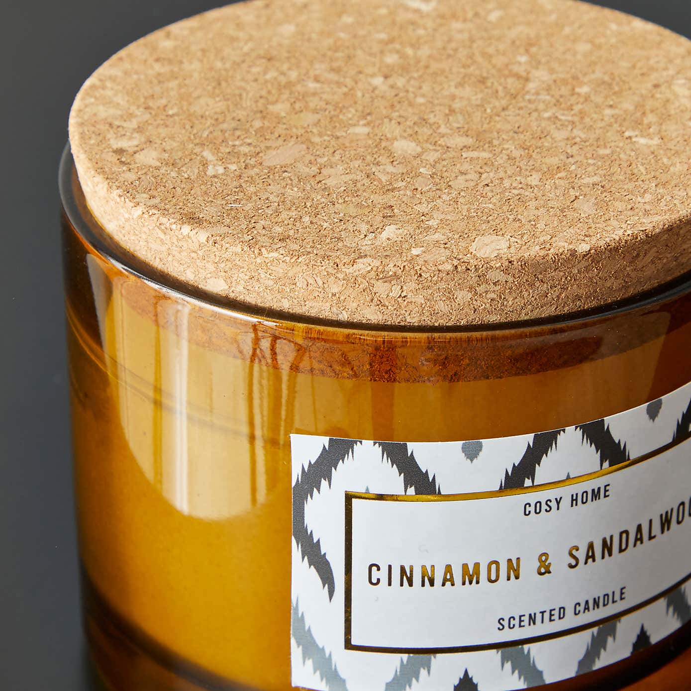 Multiwick Amber Candle