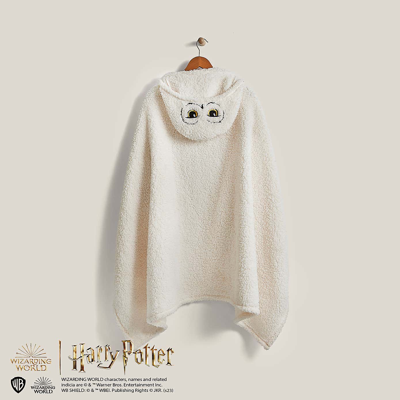 Harry Potter Hedwig Hooded Blanket