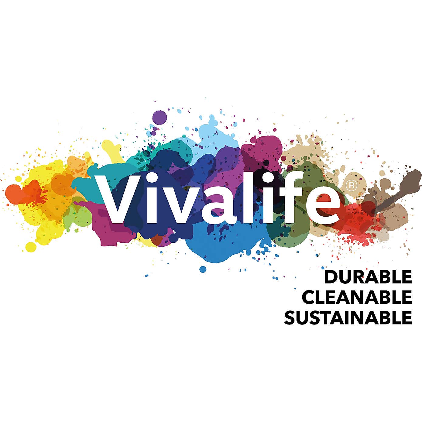 Carson Vivalife Stain-Resistant Fabric 2 Seater Sofa