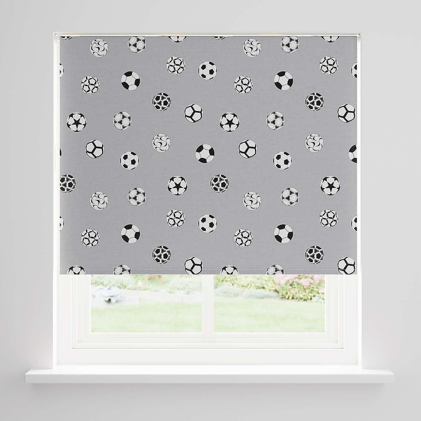 Football Twist Safe Blackout Roller Blind