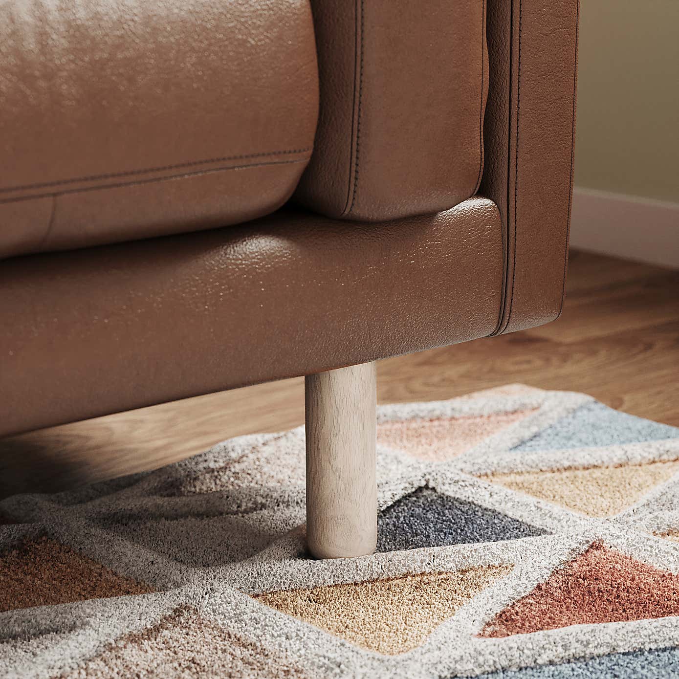 Newton Vintage Leather 2 Seater Sofa