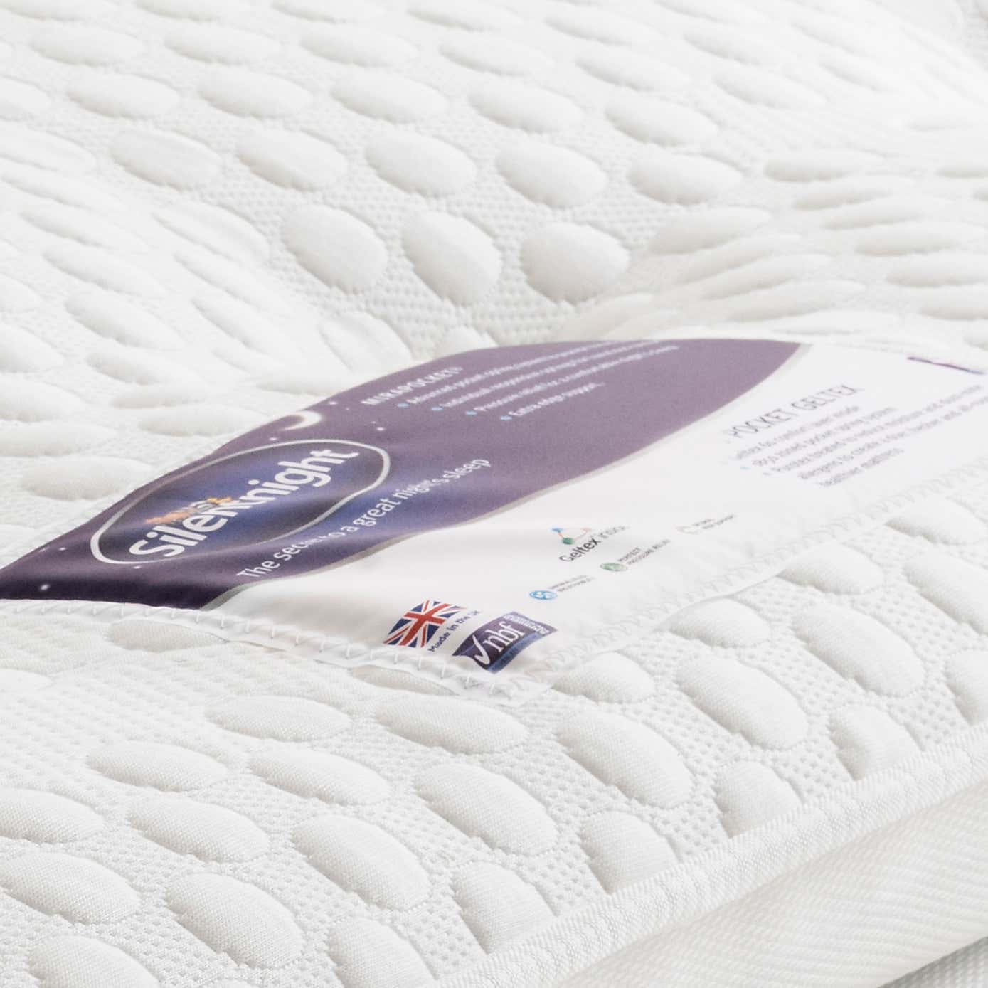 Silentnight 2000 Pocket Geltex Pillowtop Mattress