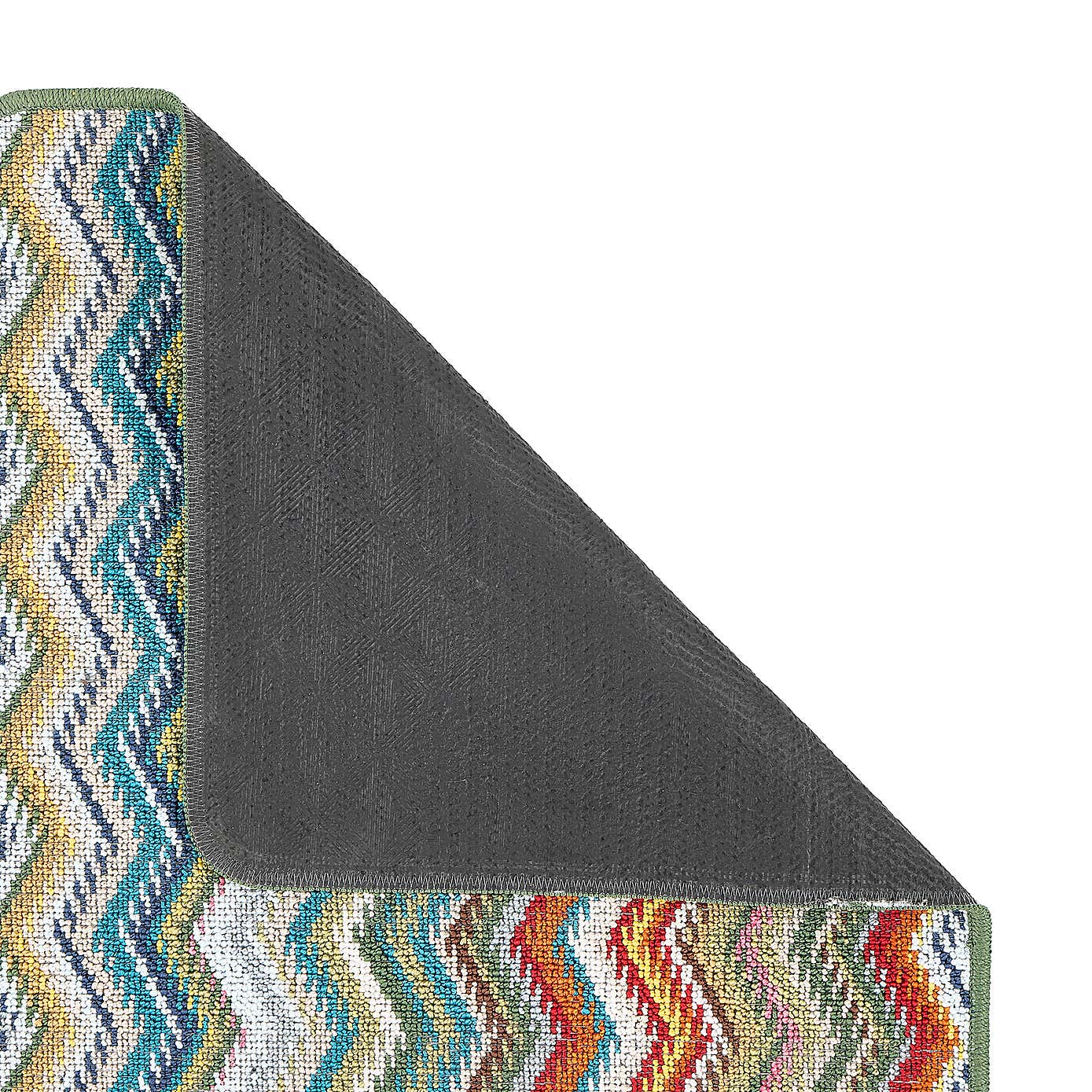 Marvel Boucle Zig Zag Washable Doormat