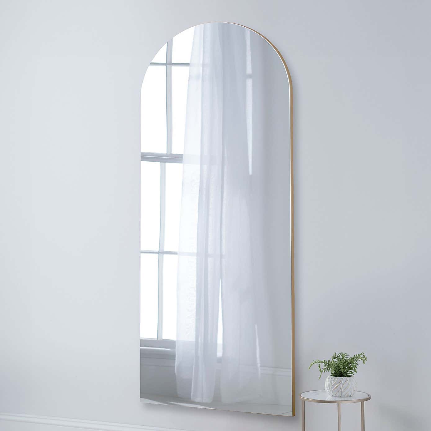 Yearn Arched Oversized Full Length Wall Mirror