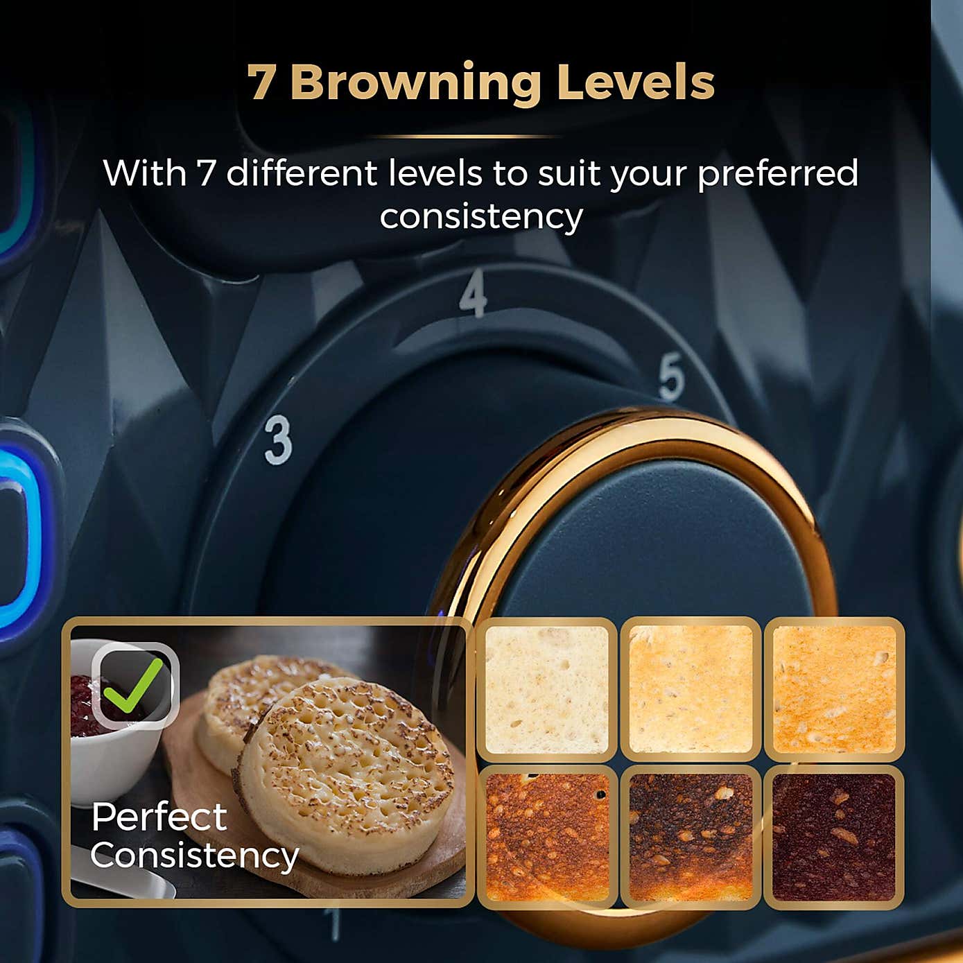 TOWER Empire 4 Slice Toaster