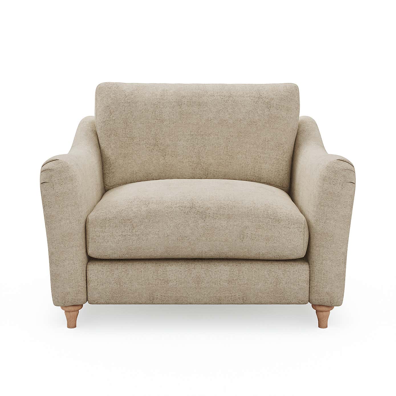 Hattie Tonal Plush Chenille Snuggle Sofa