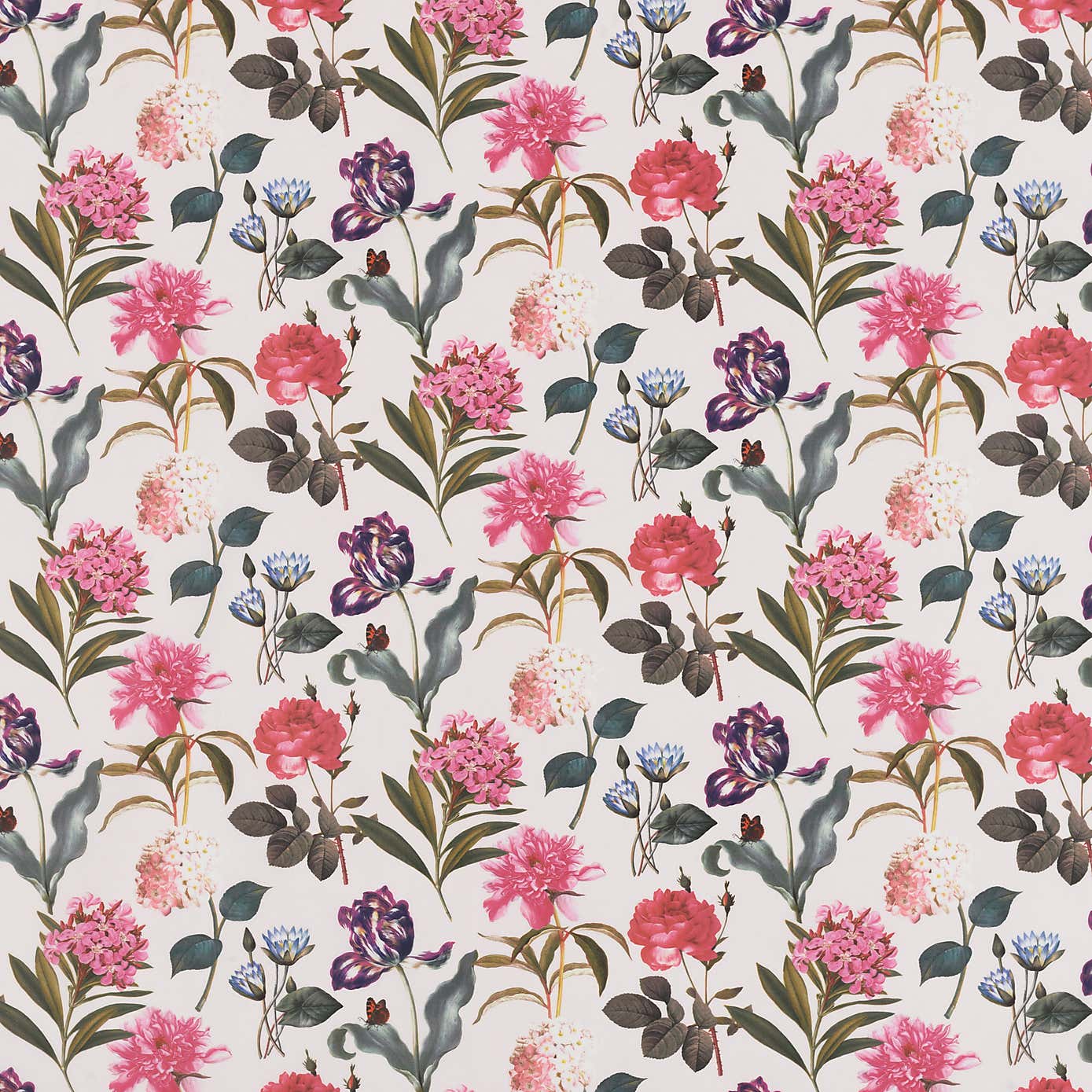 By the Metre Vintage Botanical PVC