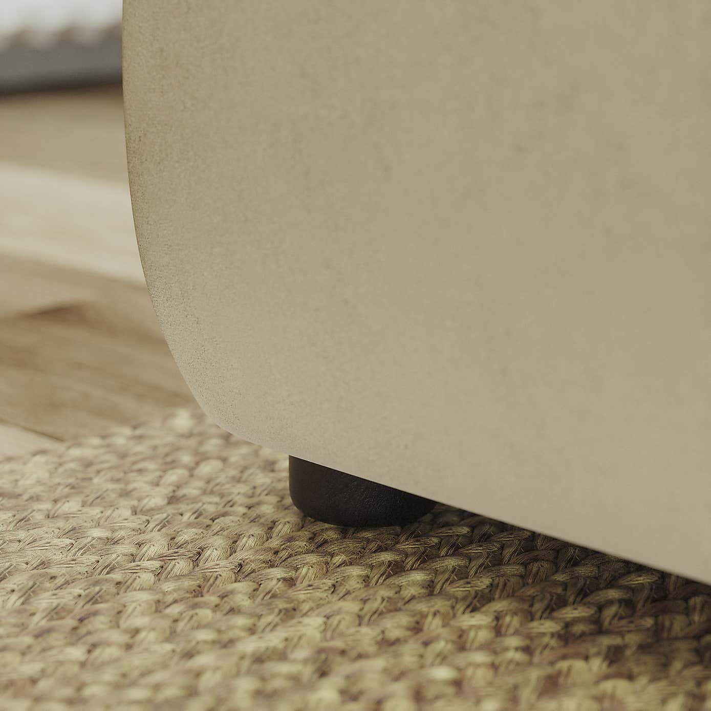 Blake Curved Arm Opulent Velvet Corner Chaise Sofa