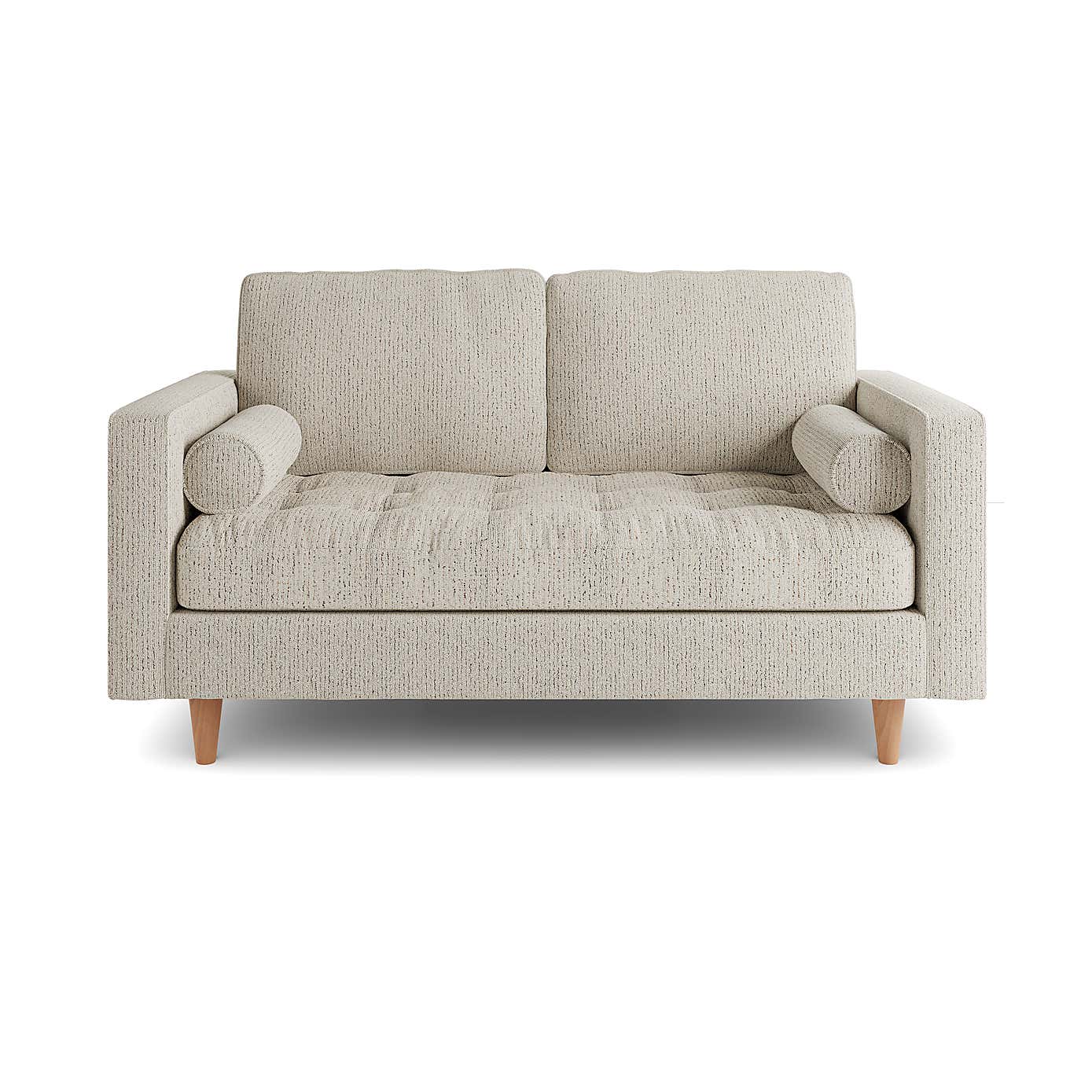 Zoe Boucle Fleck 2 Seater Sofa