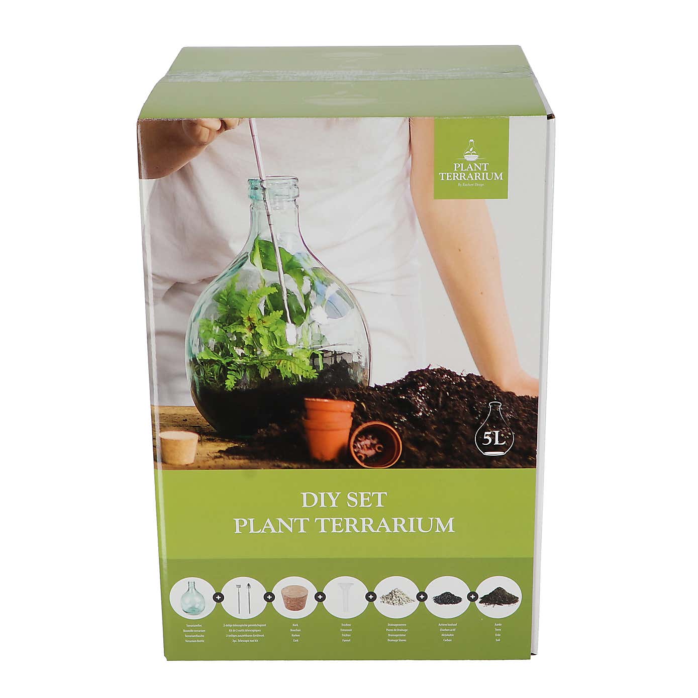 Fallen Fruits DIY 5 Litre Terrarium Bottle Kit