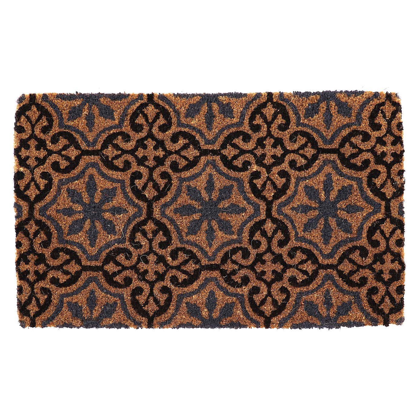 Esschert Design Coir Tiles with Rosettes Doormat