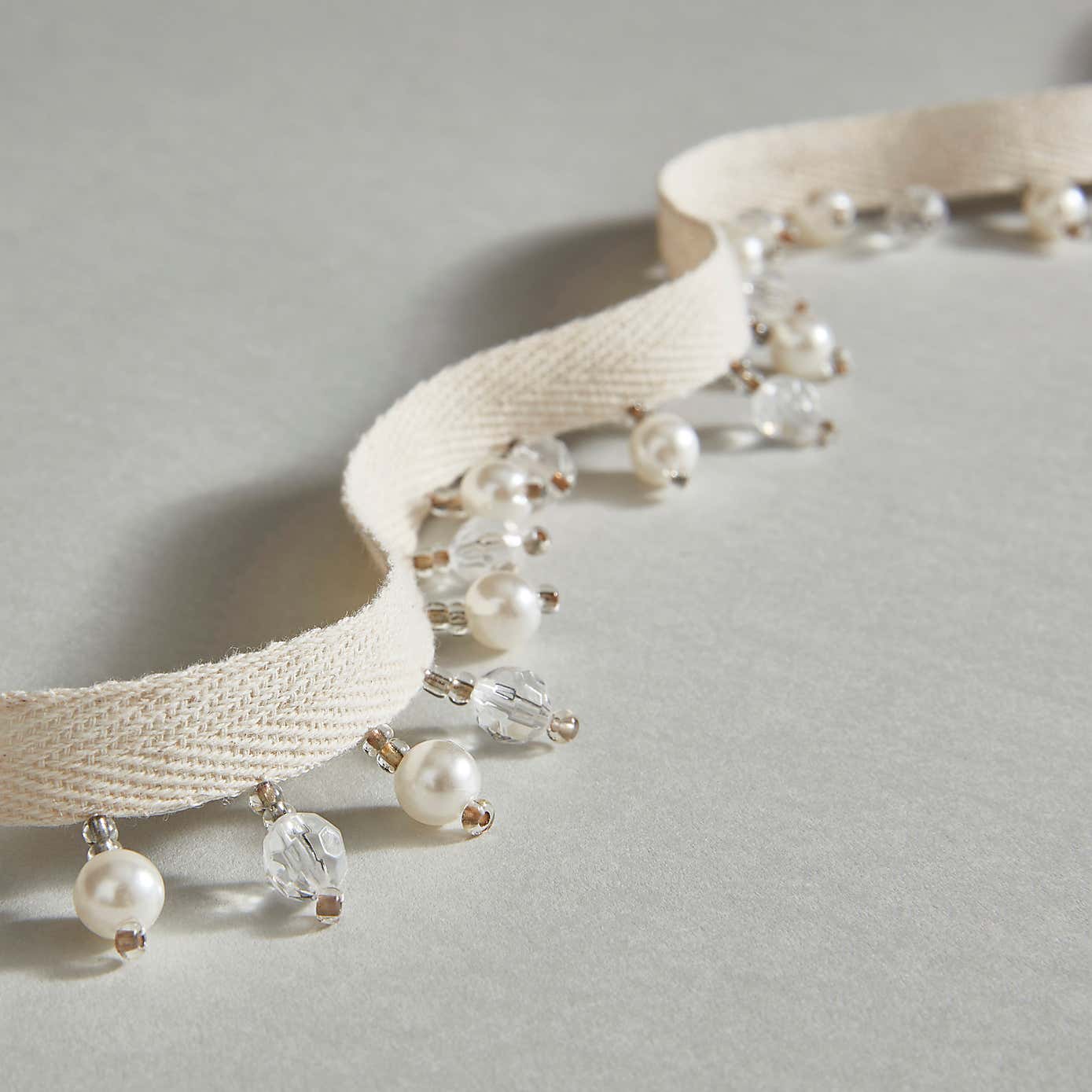 Beaded Fringe Pearl Trim 10m Bundle