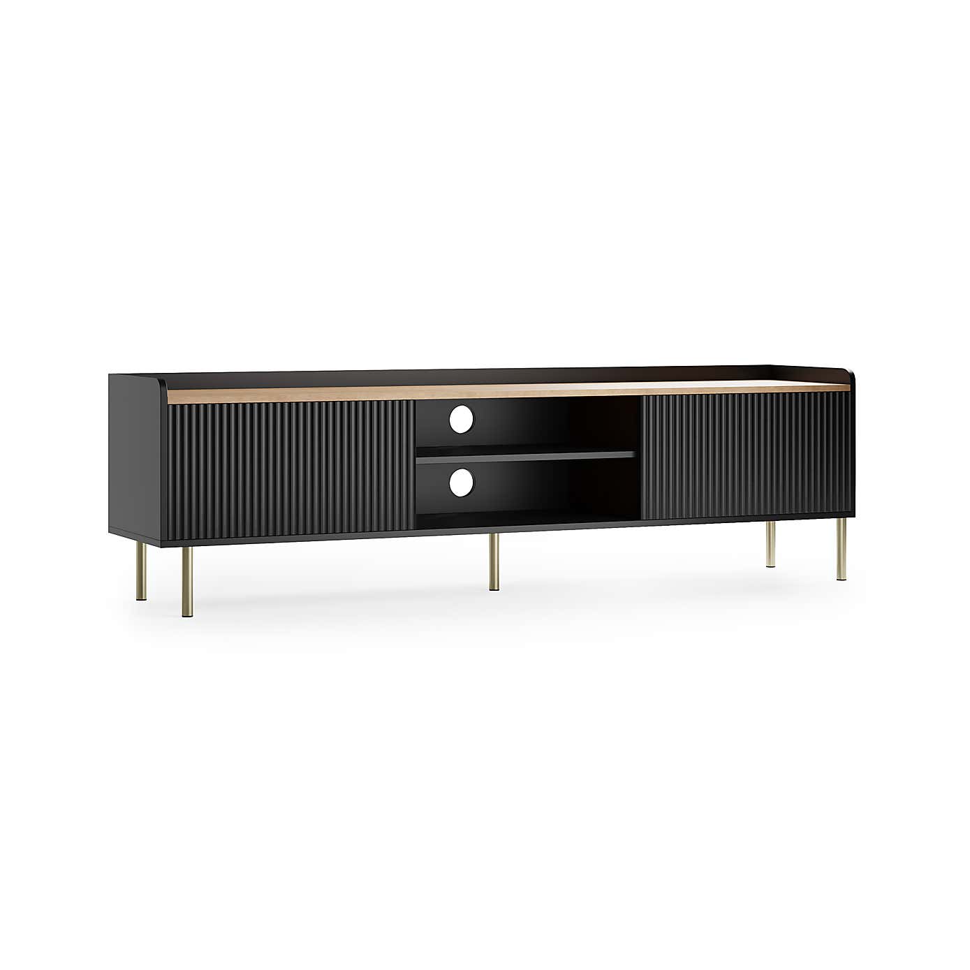 Georgi Extra Wide TV Unit Black