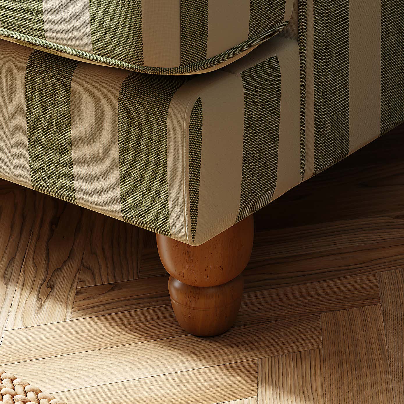 Woven Stripe Fabric Sample