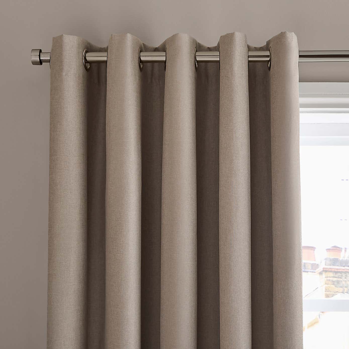 Berlin Blackout Eyelet Curtains
