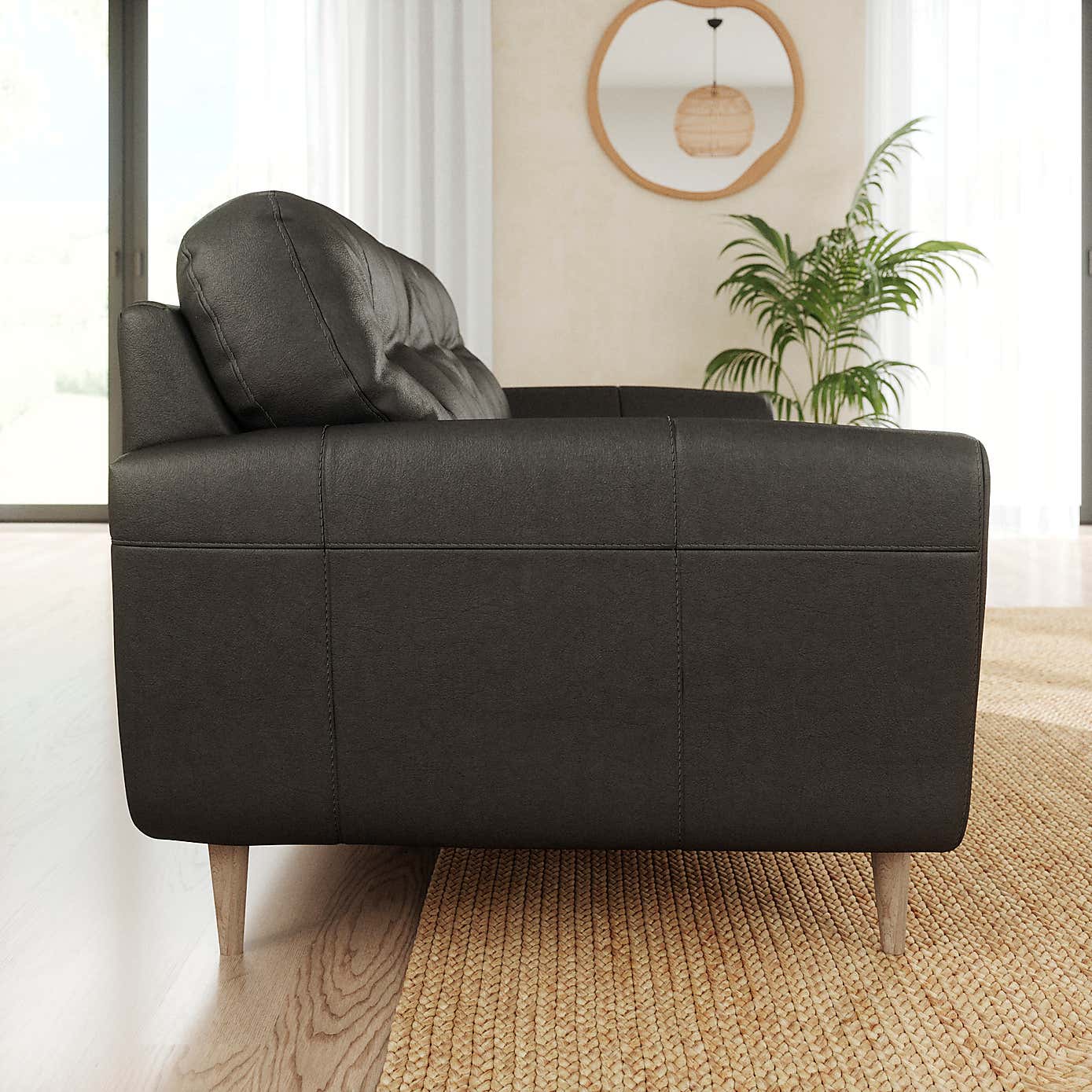 Sven Vintage Leather 2 Seater Sofa