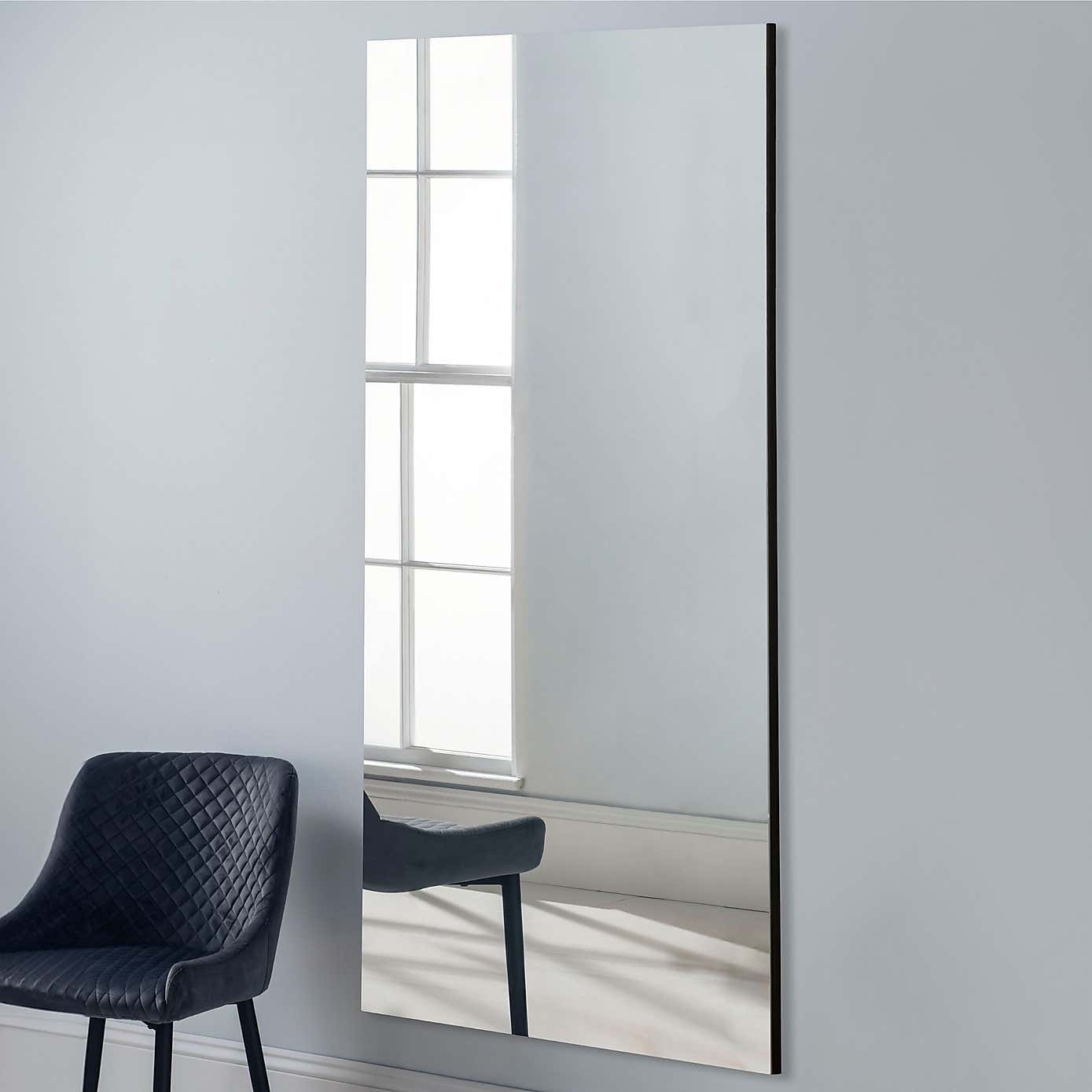 Yearn Seamless Rectangle Oversized Full Length Wall Mirror