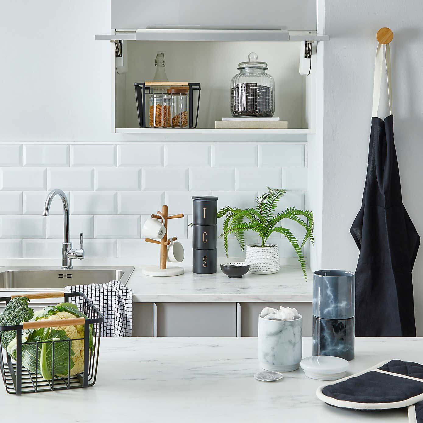 Dunelm Better Large Vintage Sweet Jar