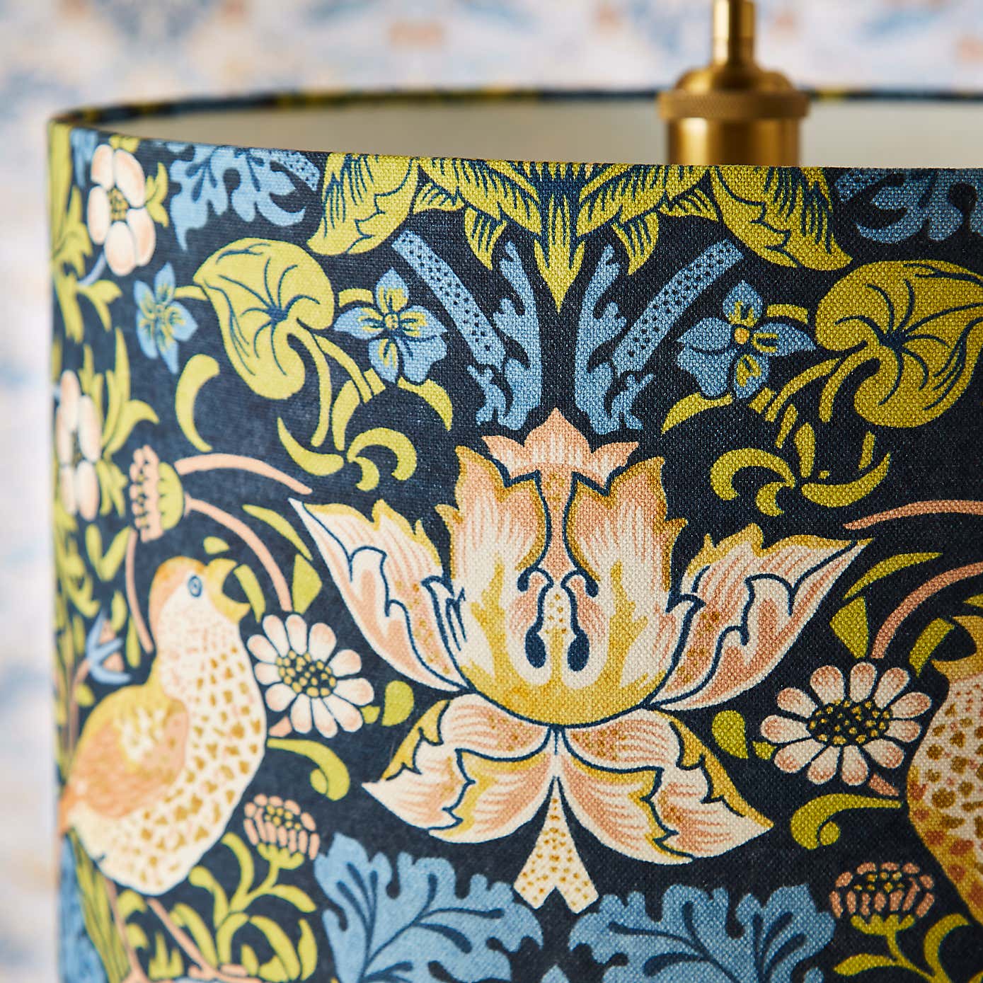 William Morris Strawberry Thief Lamp Shade