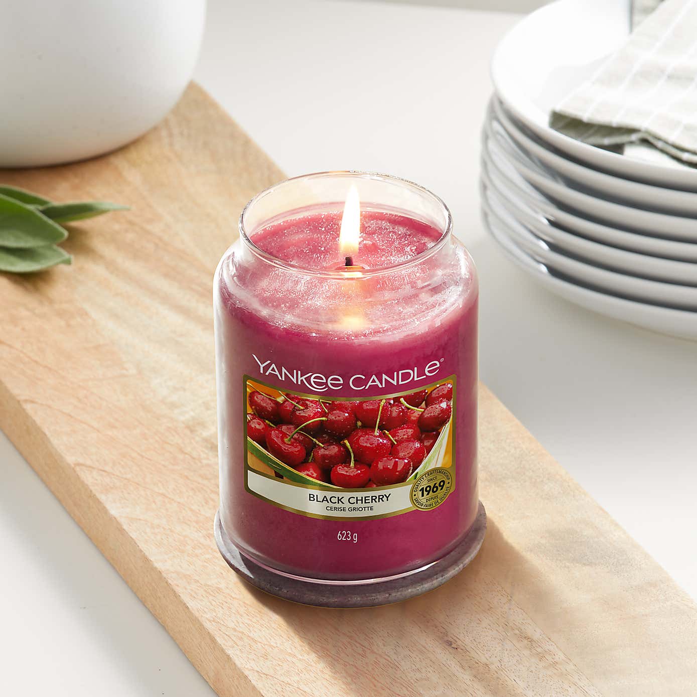 Yankee Candle Black Cherry Original Large Jar Candle