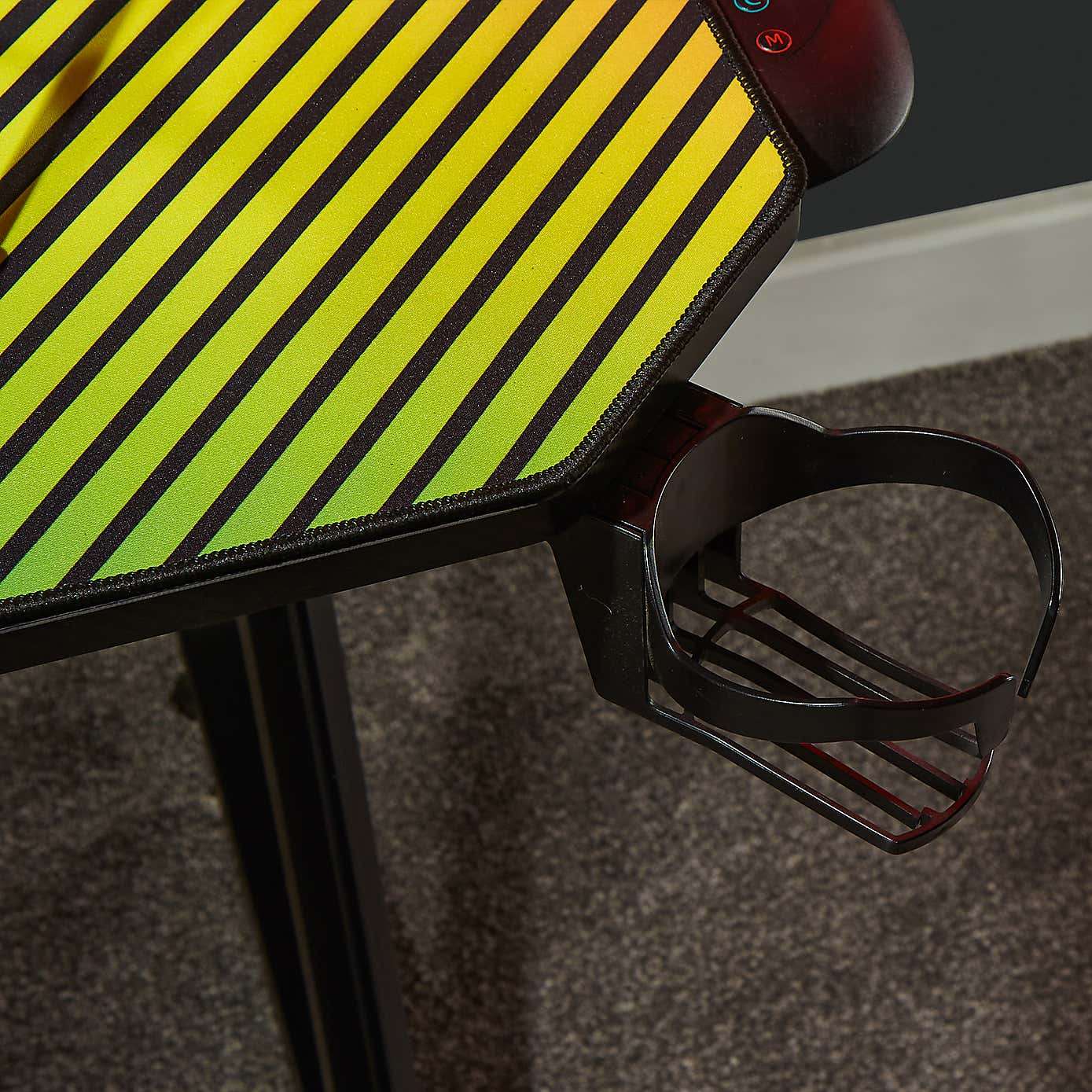 X Rocker Jaguar Neo Motion LED Esports Gaming Desk