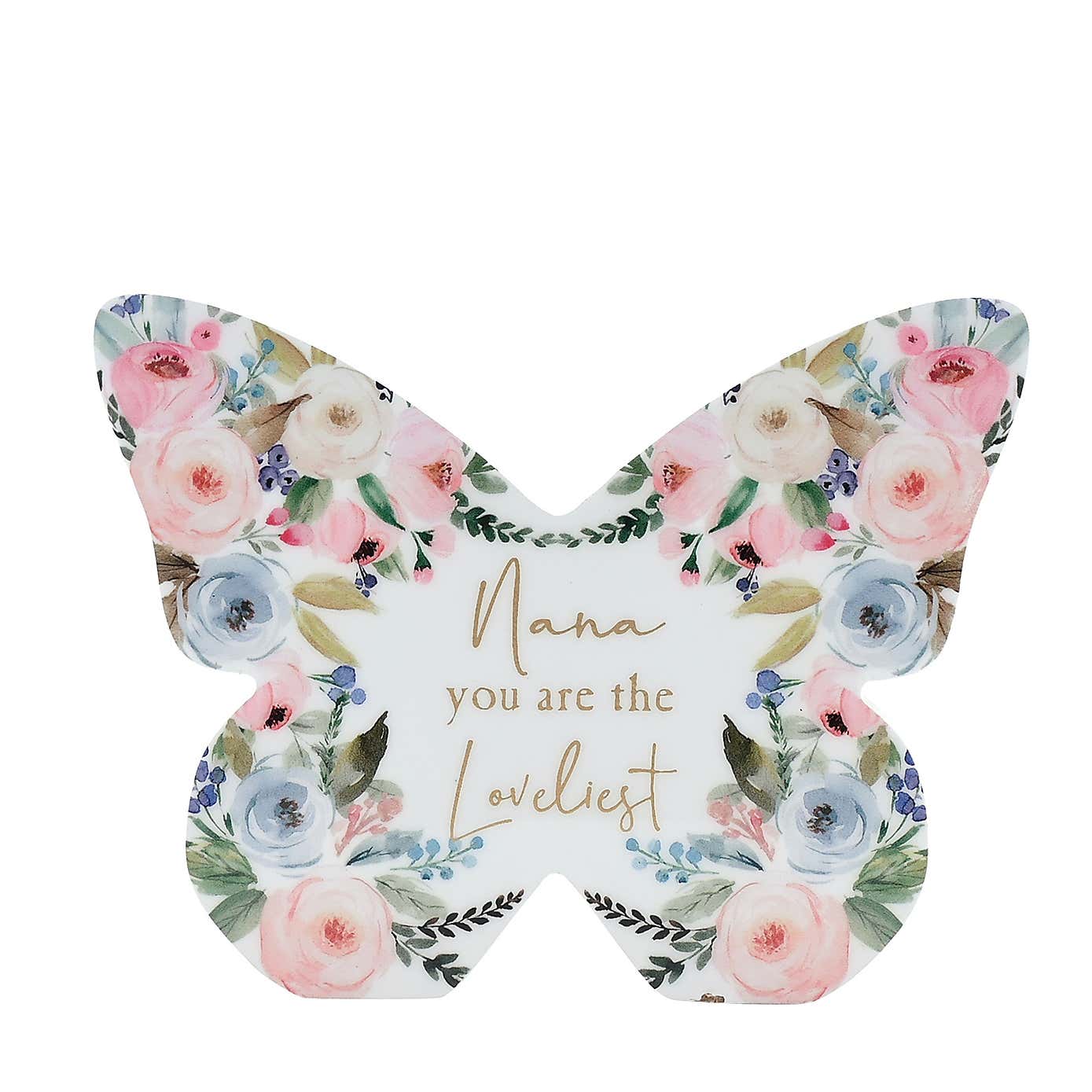 The Cottage Garden Nana Butterfly Plaque