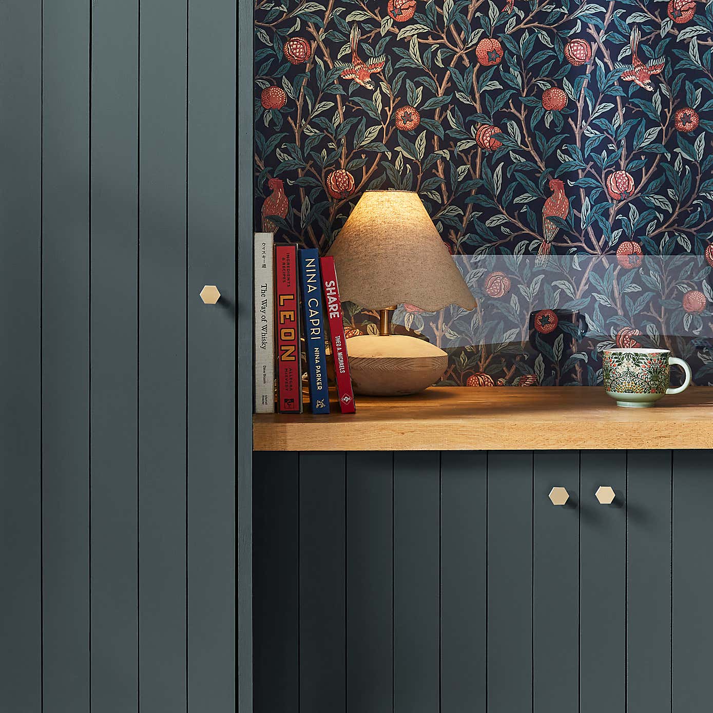 William Morris At Home Blotted Blue Eggshell Paint