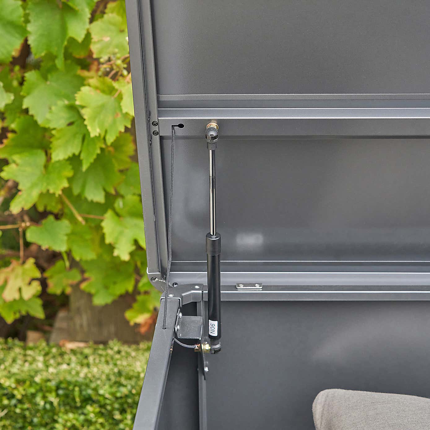 Pacific Lifestyle Rhode Island Small Galvanised Steel Cushion Box