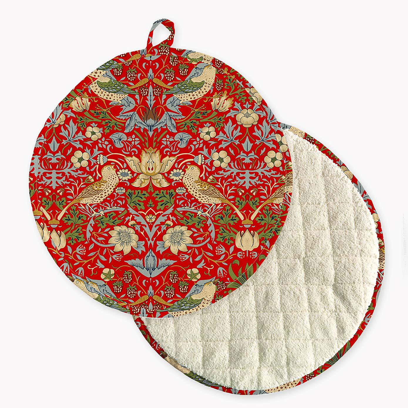 William Morris Strawberry Thief Range Cooker Pad
