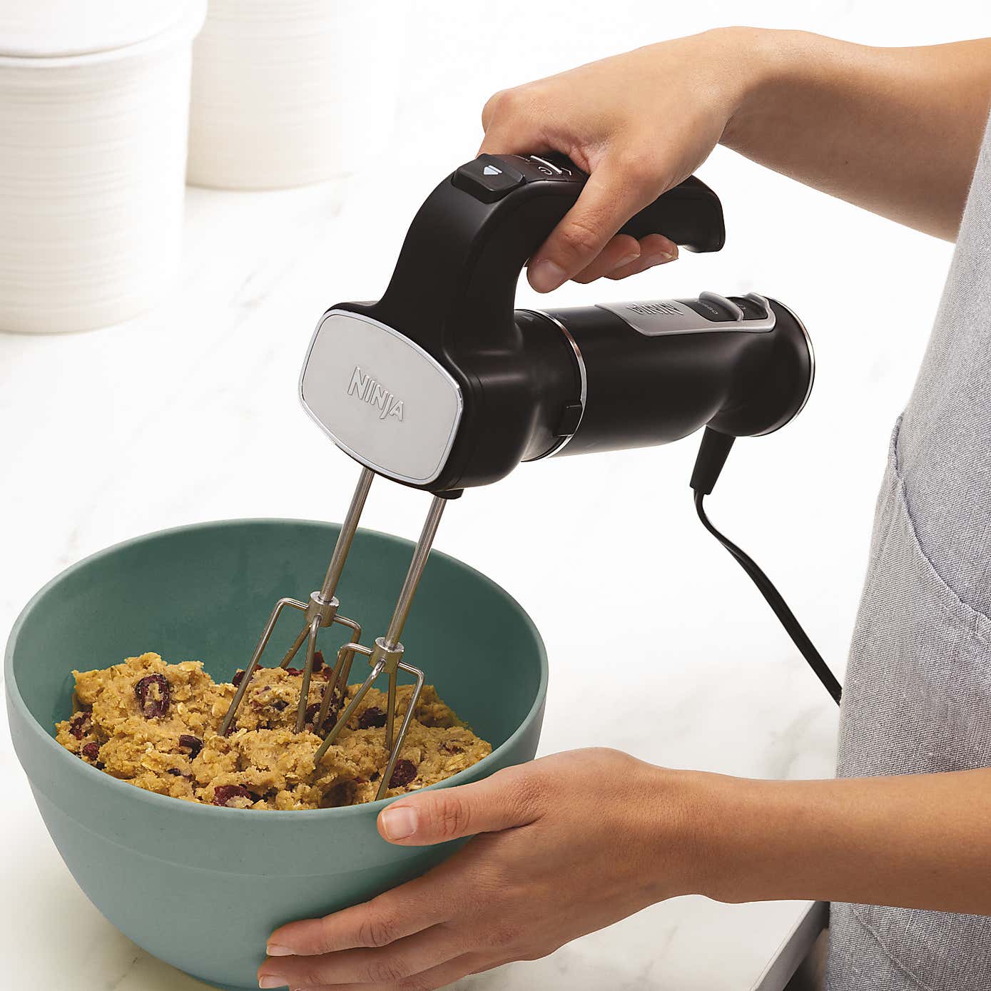 Ninja Foodi 3-in-1 Hand Blender, Mixer & Chopper