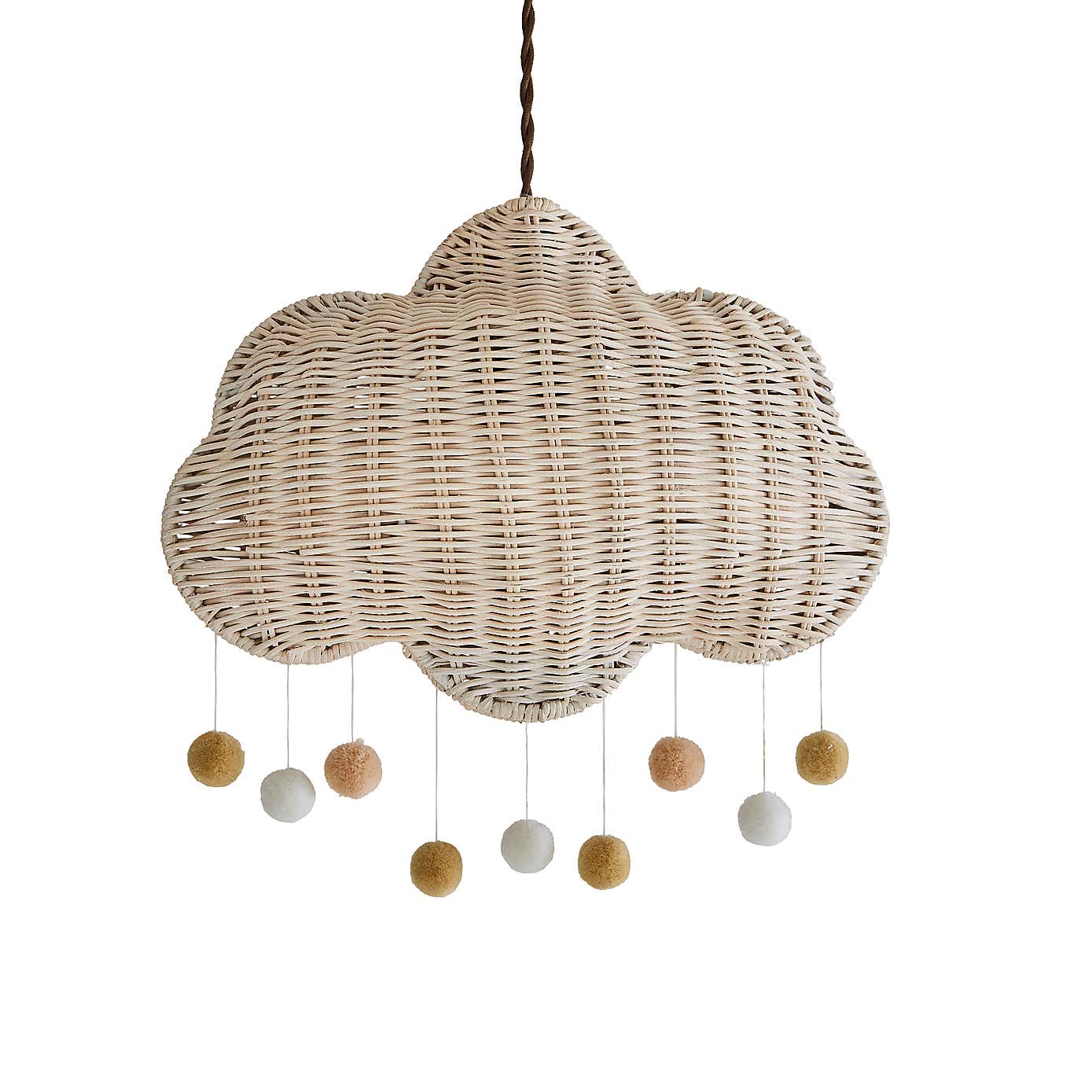 Cloud Rattan Easy Fit Pendant Shade