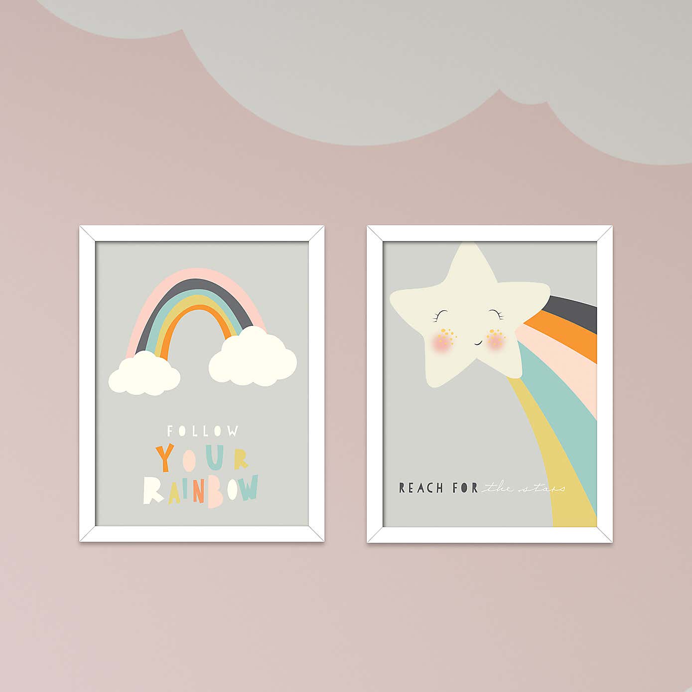 The Art Group Follow Your Rainbow Framed Print