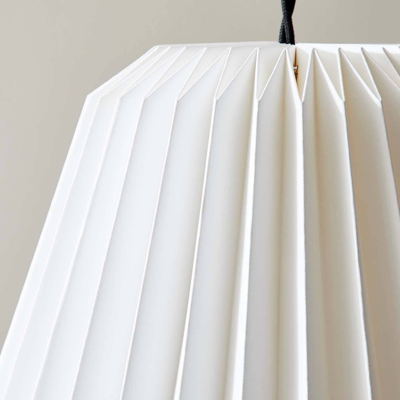 Origami Decagon Paper Easy Fit Pendant Shade