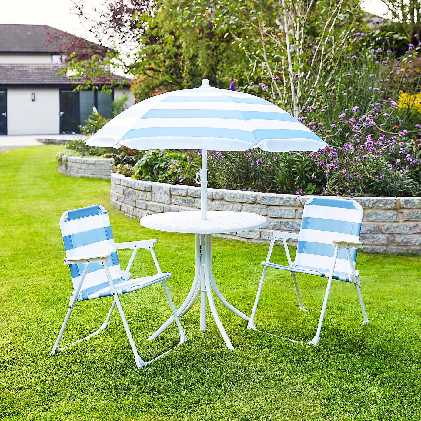 Childrens Patio Set, Ashley Blue