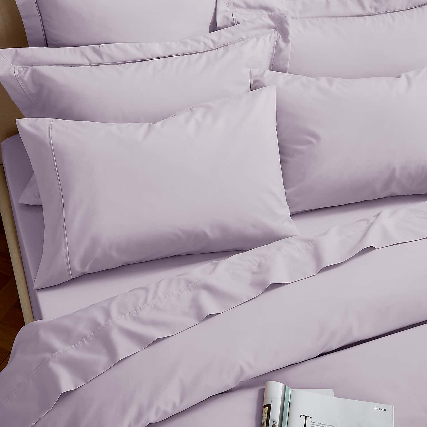 Dorma 400 Thread Count Cotton Percale Flat Sheet
